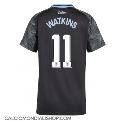 Maglie da calcio Aston Villa Ollie Watkins #11 Seconda Maglia Femminile 2025-26 Manica Corta Maglie da calcio Aston Villa Ollie Watkins #11 Seconda Maglia Femminile 2025-26 Manica Corta